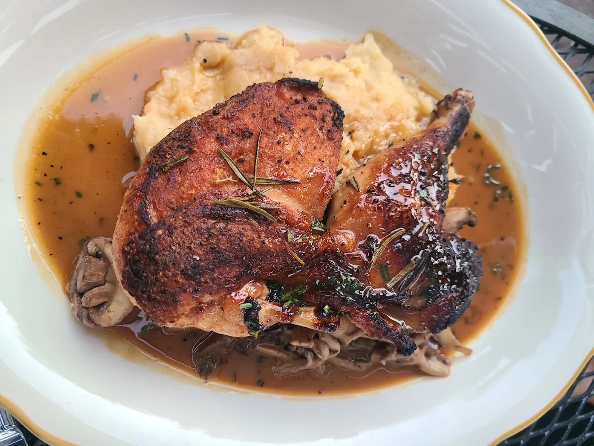 Half Chicken Dinner with Mashed Potatoes, The Port Tavern Thornbury