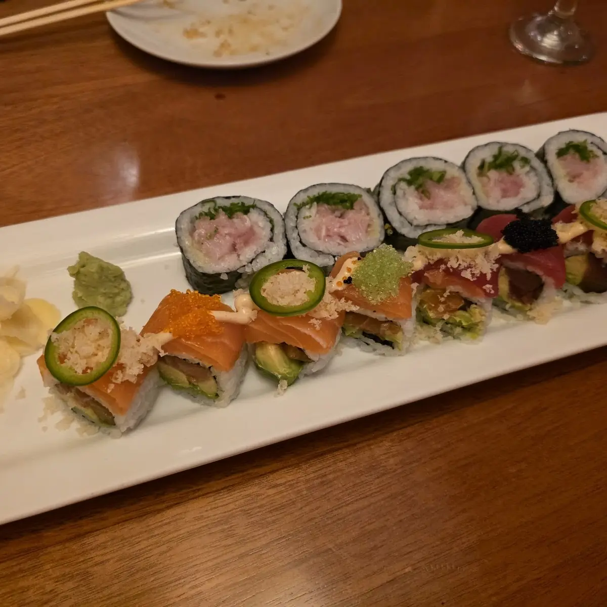 Sushi Rainbow Roll