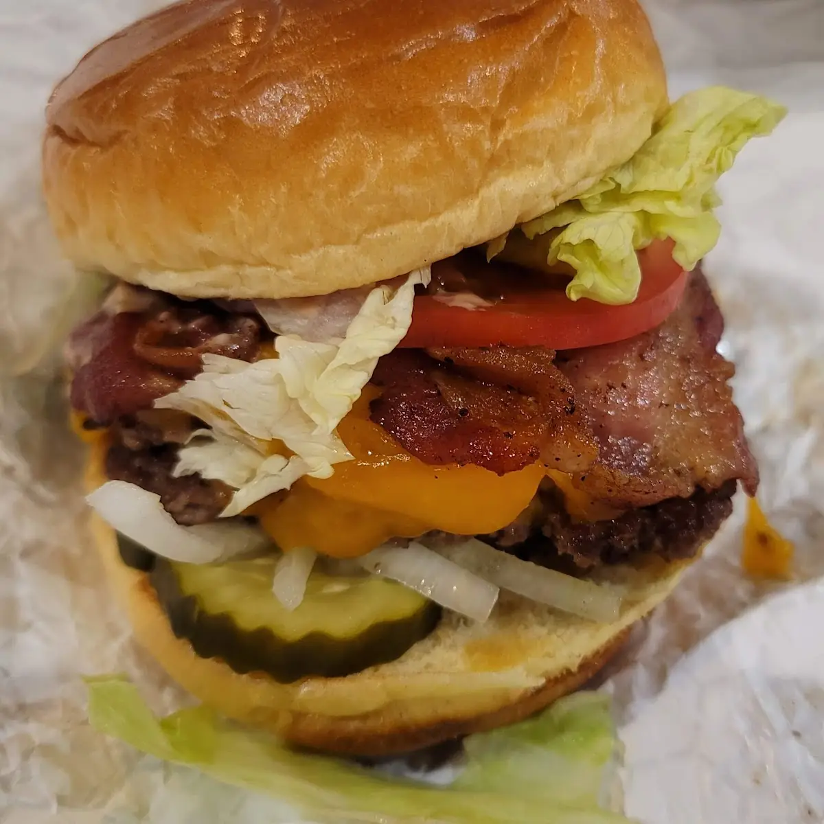 Bacon Double Cheeseburger