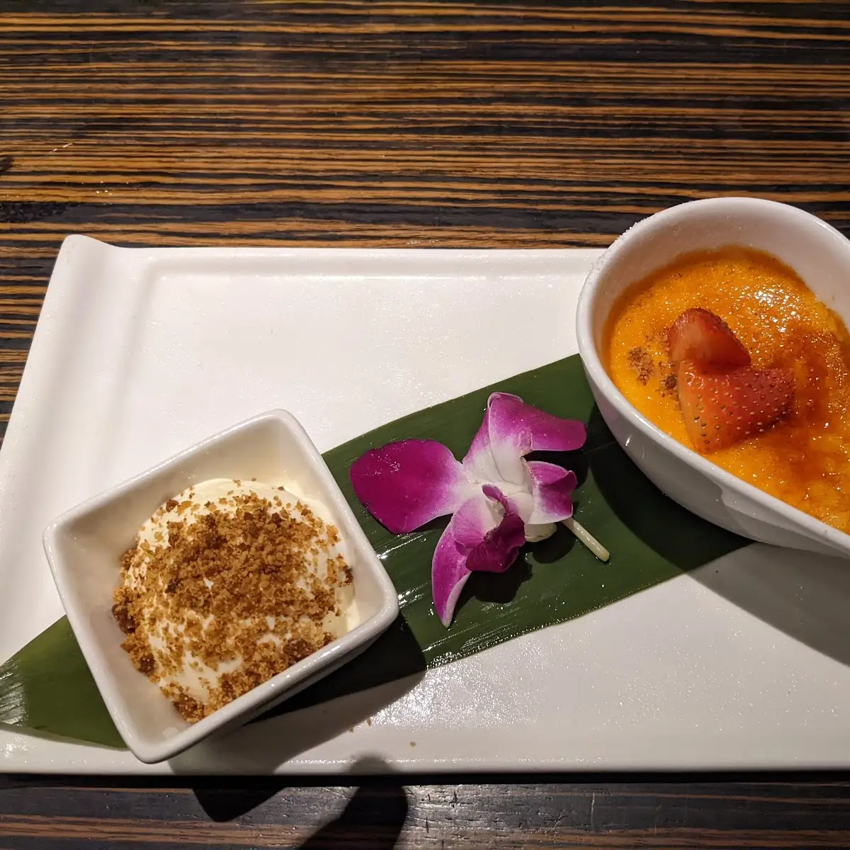 Yuzu Ginger Crème Brulée