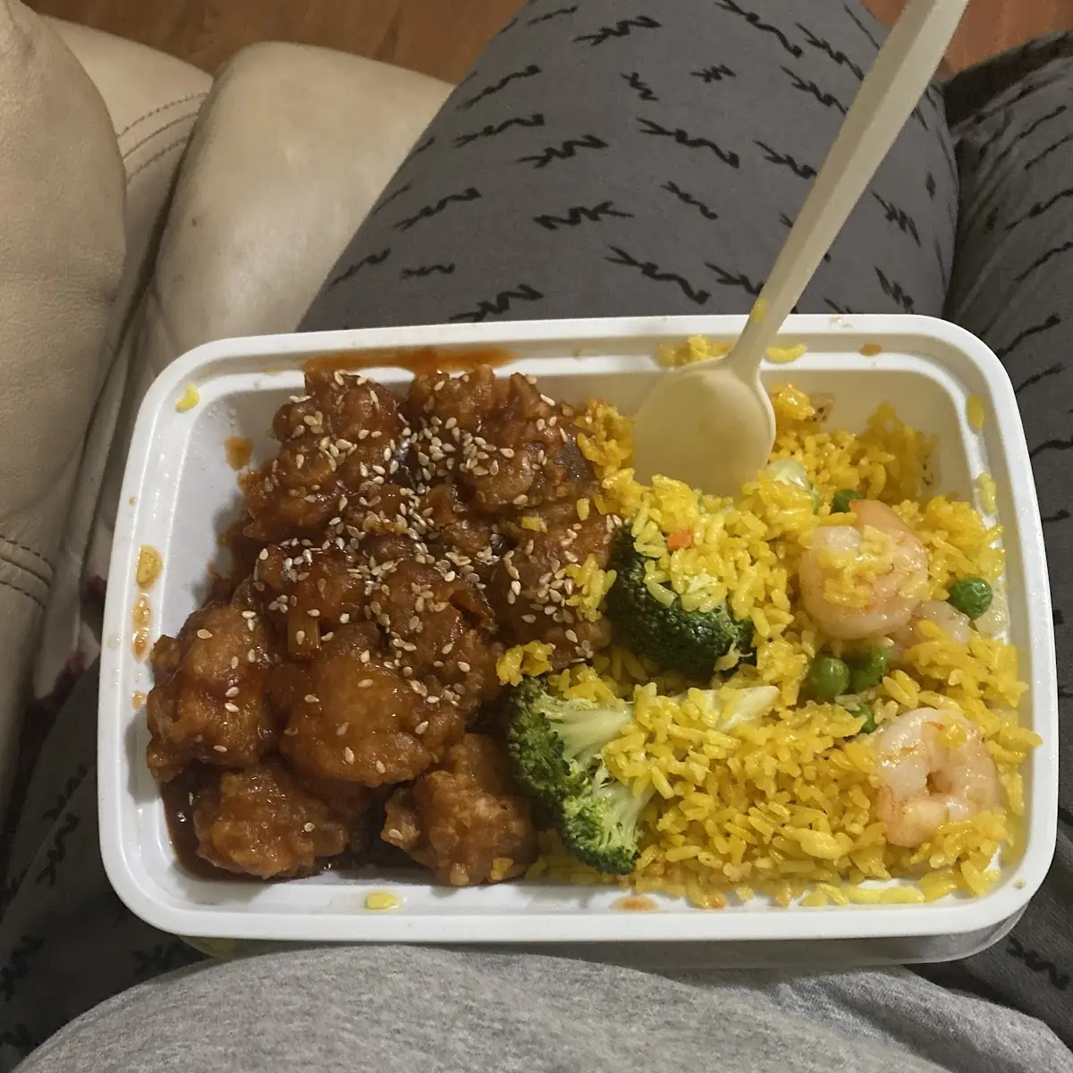 Orange Chicken Combo