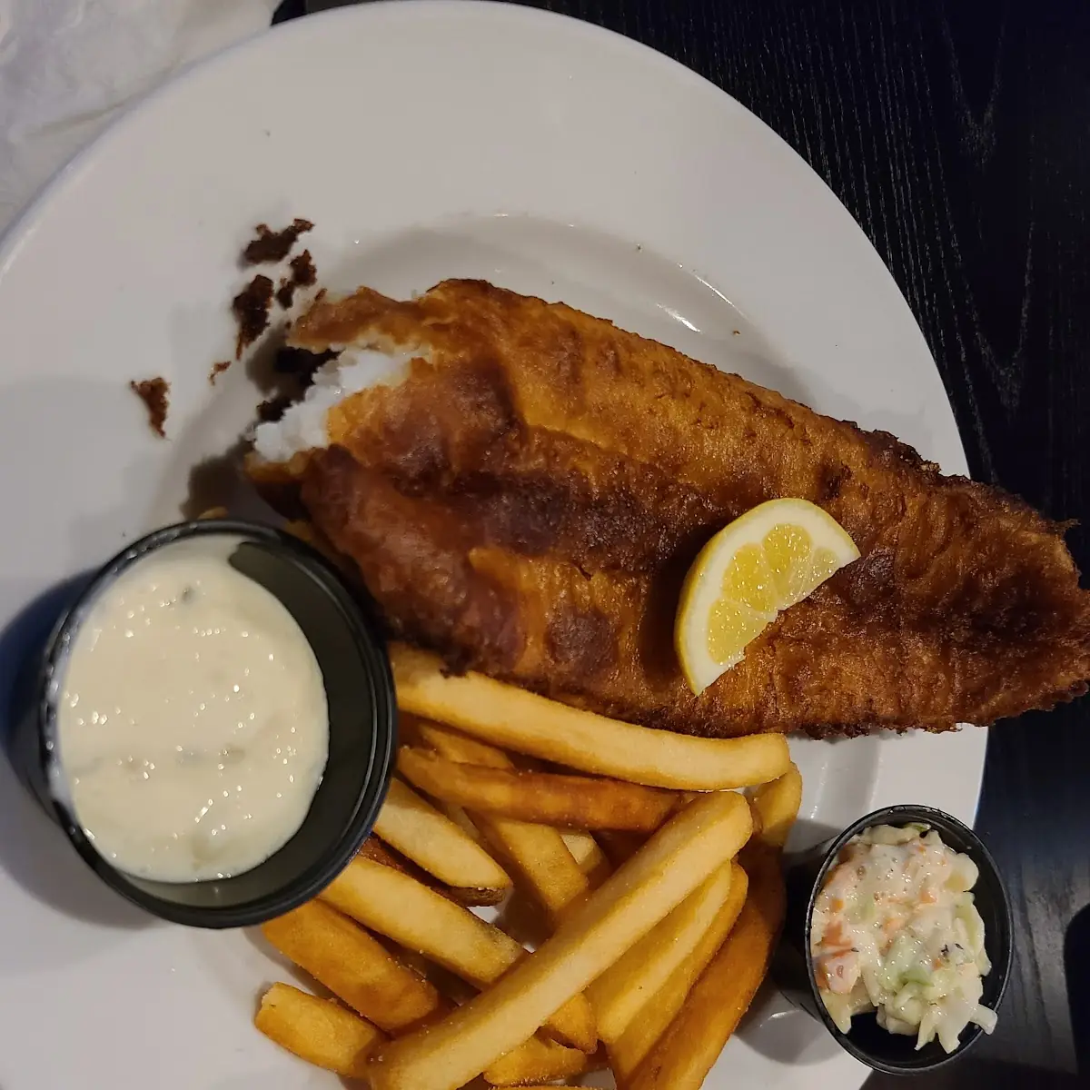 Beer Battered Fish N Chips