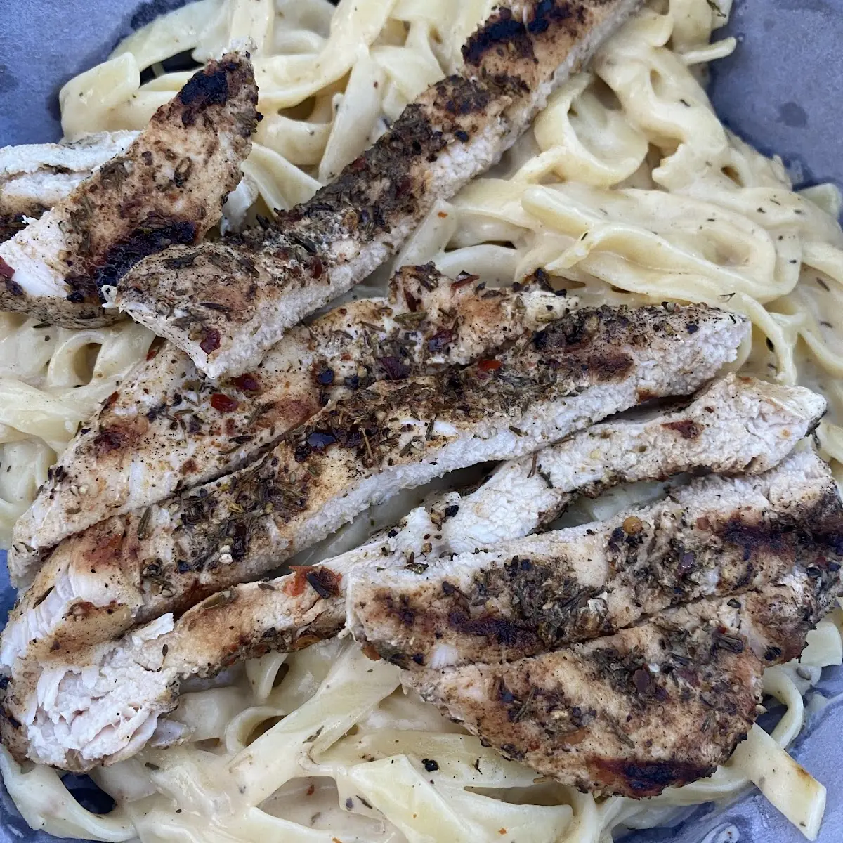 Jerk Chicken Alfredo