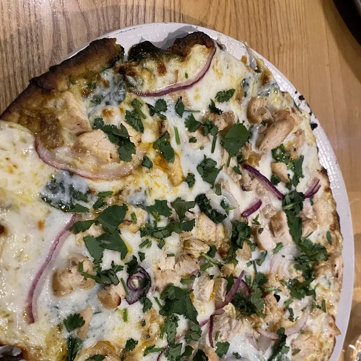 Bombay Chicken Flatbread