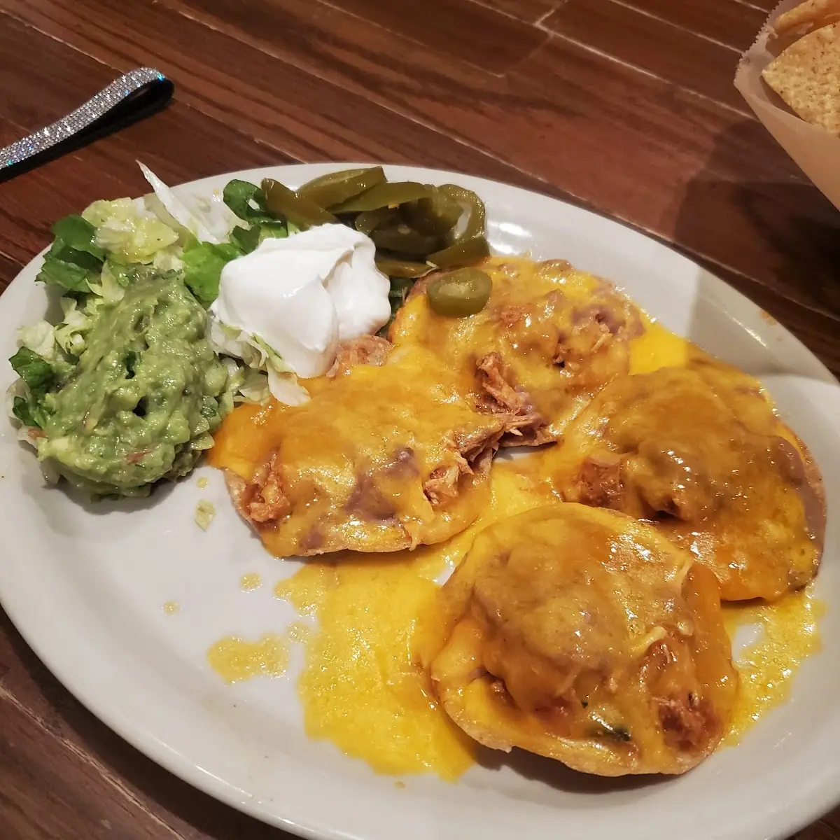 Bean and Cheese Nachos