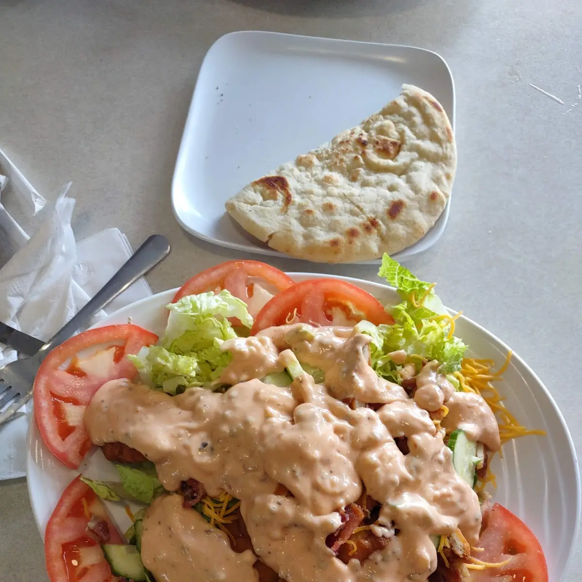 Crispy Chicken Salad