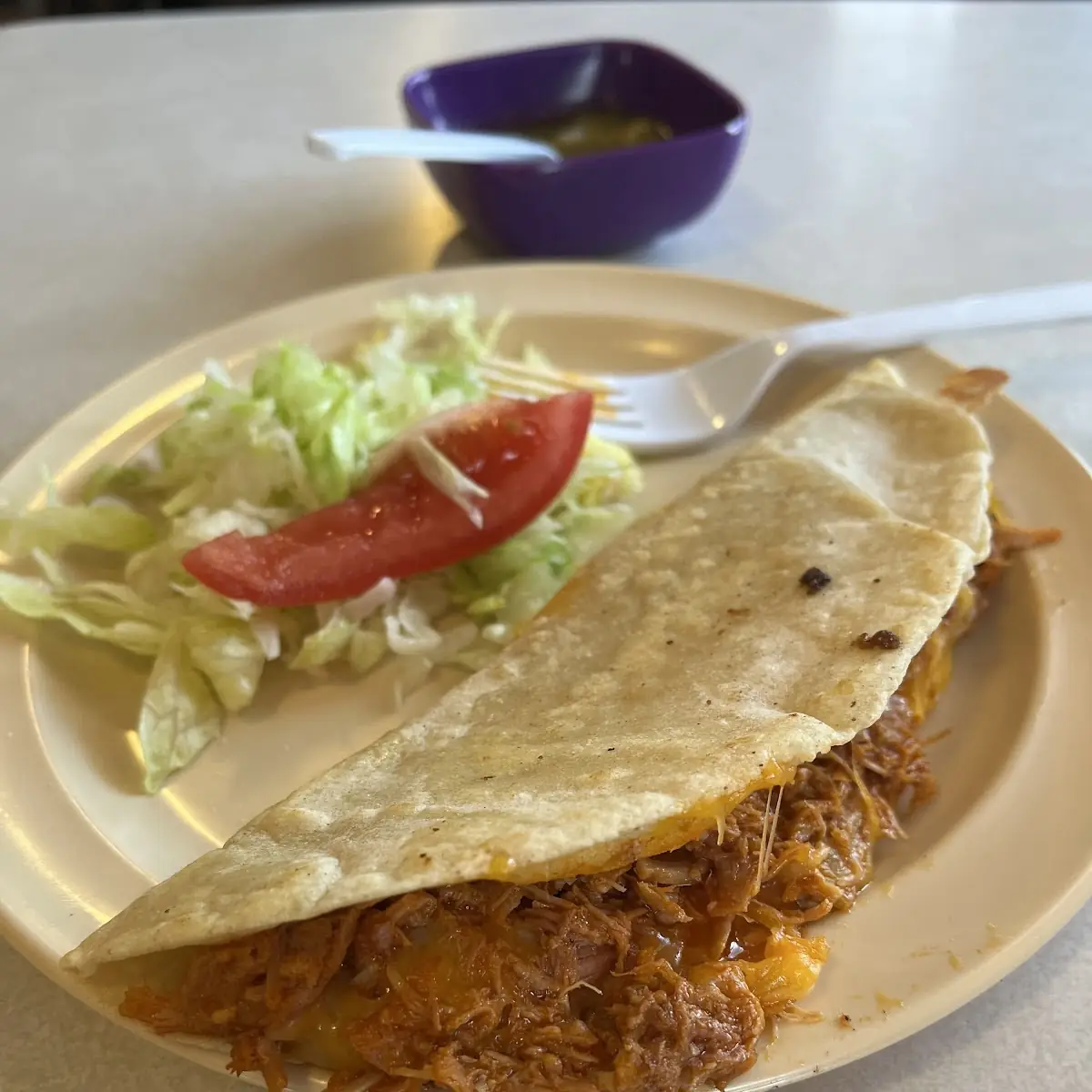 Quesadilla de Carnitas