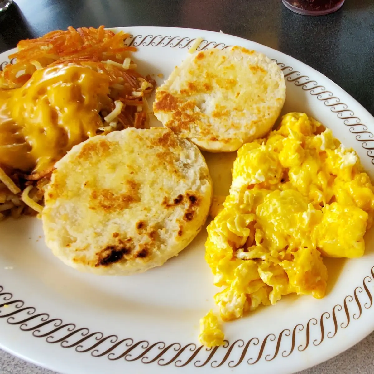 Two Eggs Breakfast with Ham