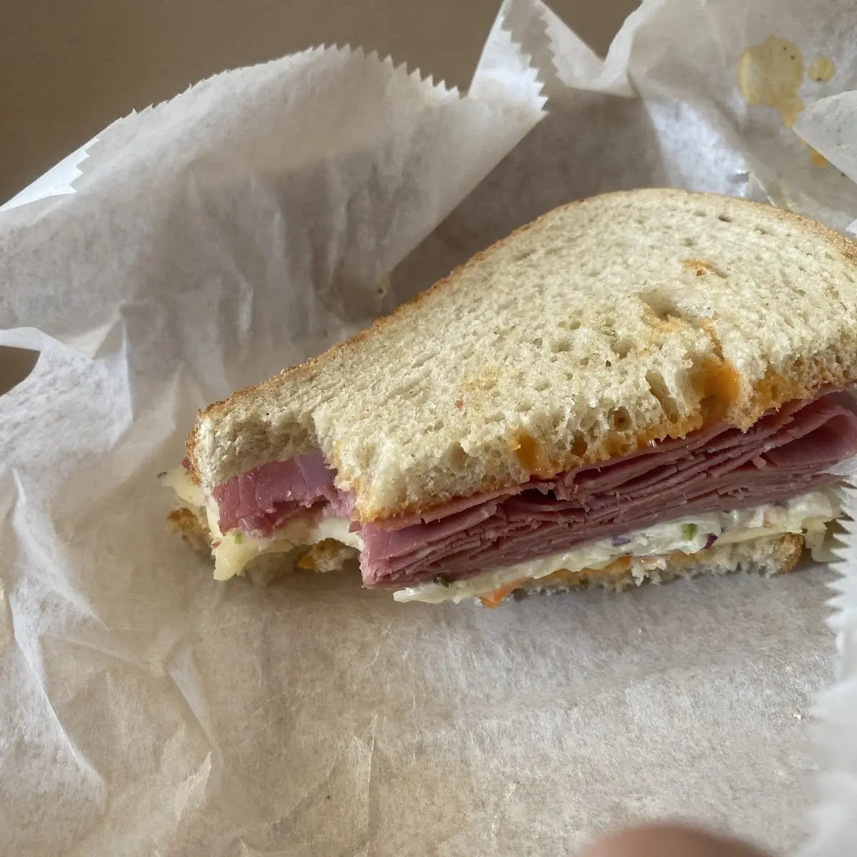 Grilled Turkey Reuben