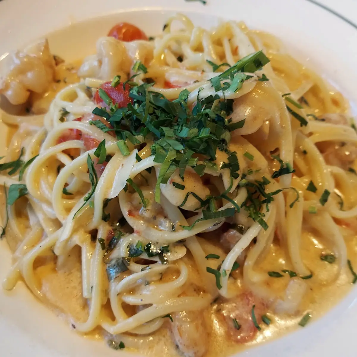 Linguini with Clams and White Wine Sauce