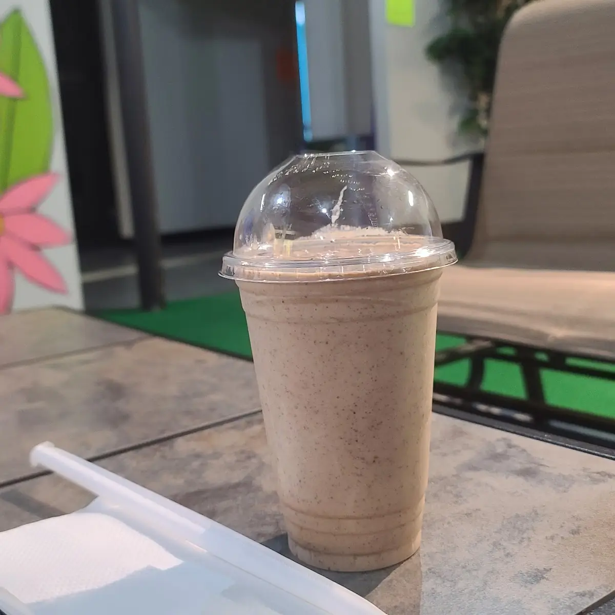 Coffee Smoothie Cashew Agave Coffee Grounds Cold Brew