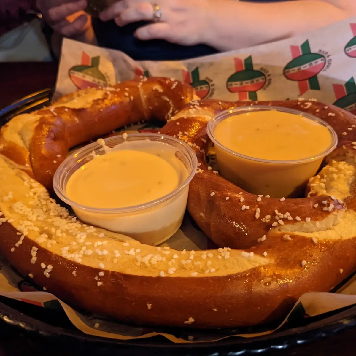 Giant Soft Pretzel