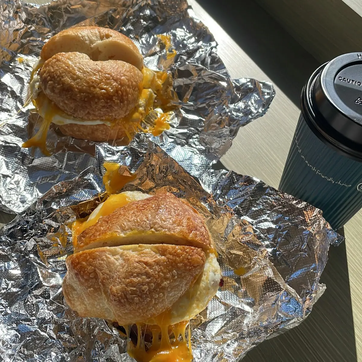 Bacon Egg and Cheese Sandwich