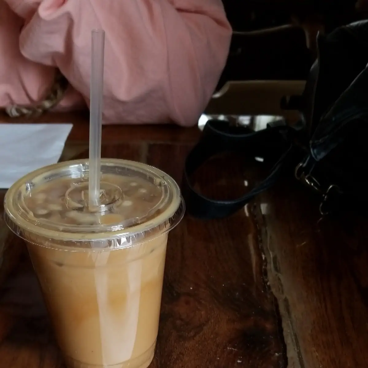 Iced Almond Milk Latte