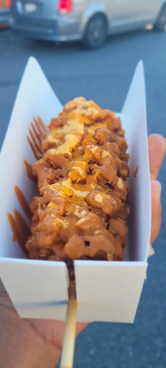 Mozzarella Cheese Hot Dog, ChungChun Rice Dog London