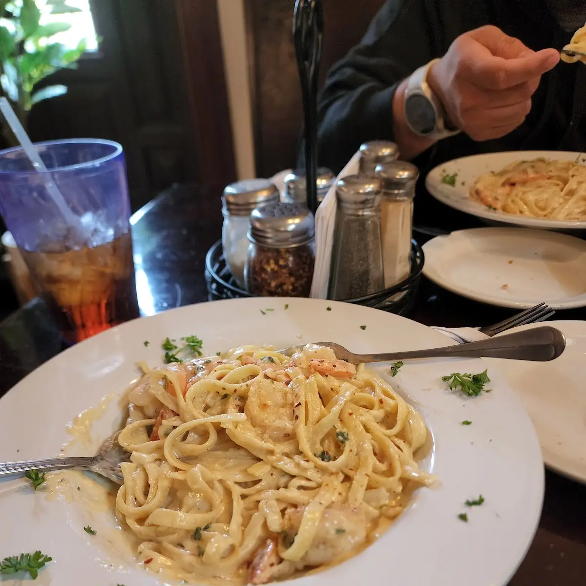 Shrimp Alfredo