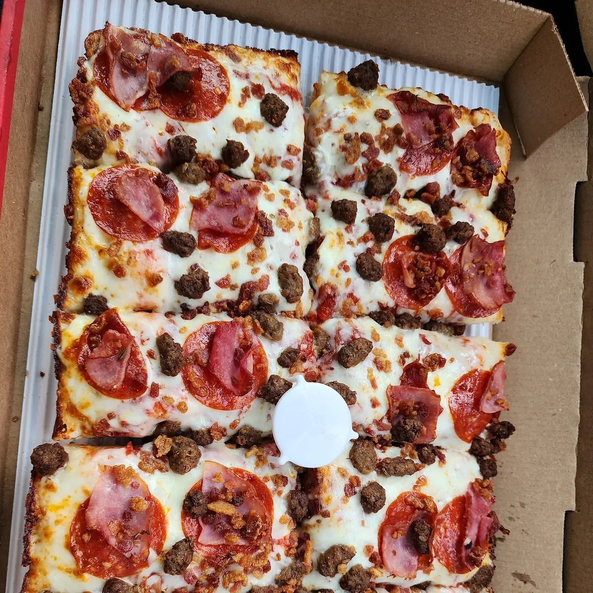 Meat Pan Pizza