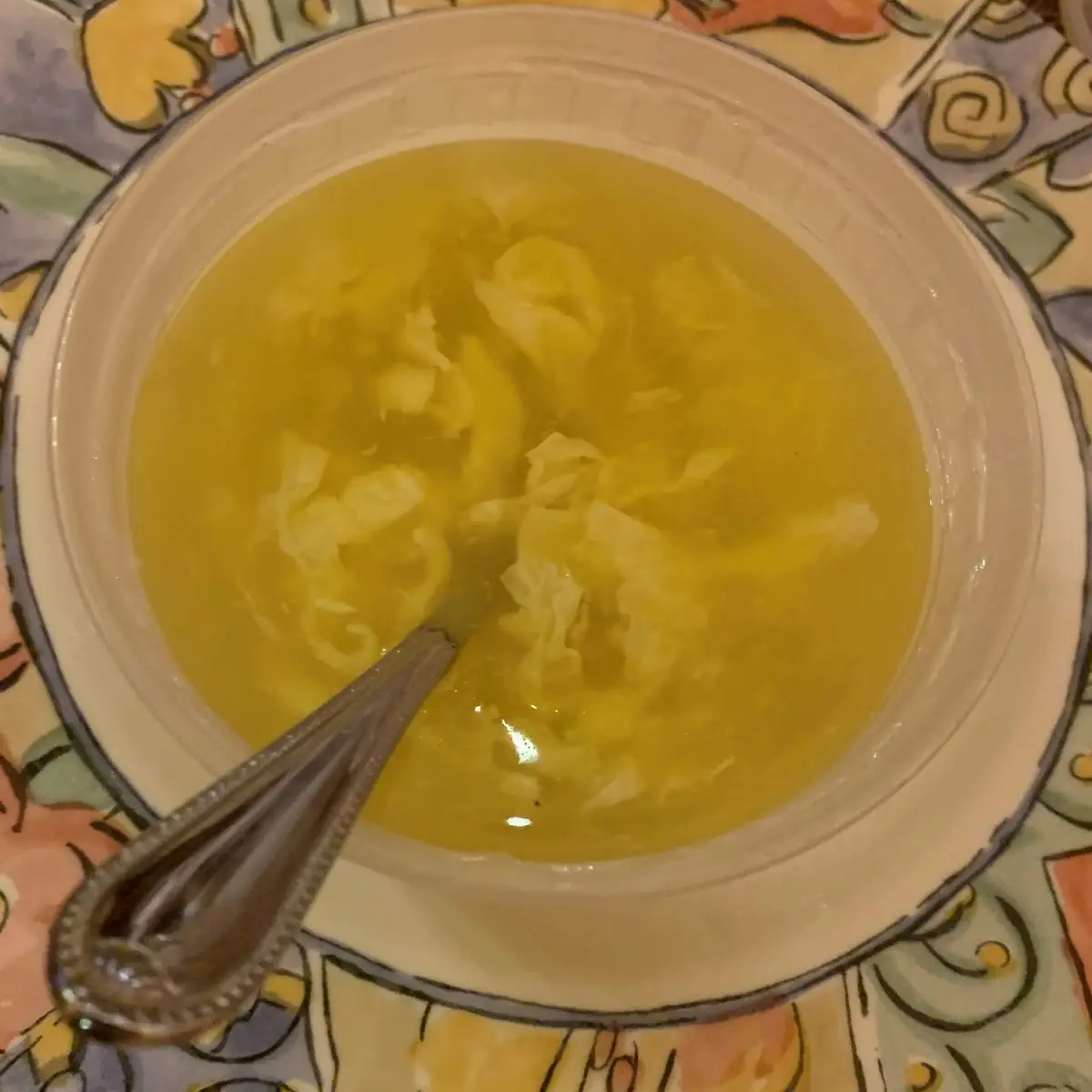 Wonton Egg Drop Soup