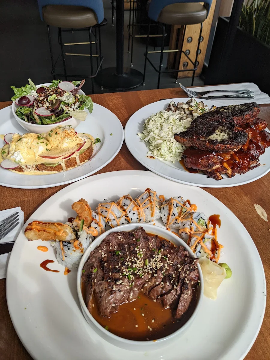 Steak and Sushi