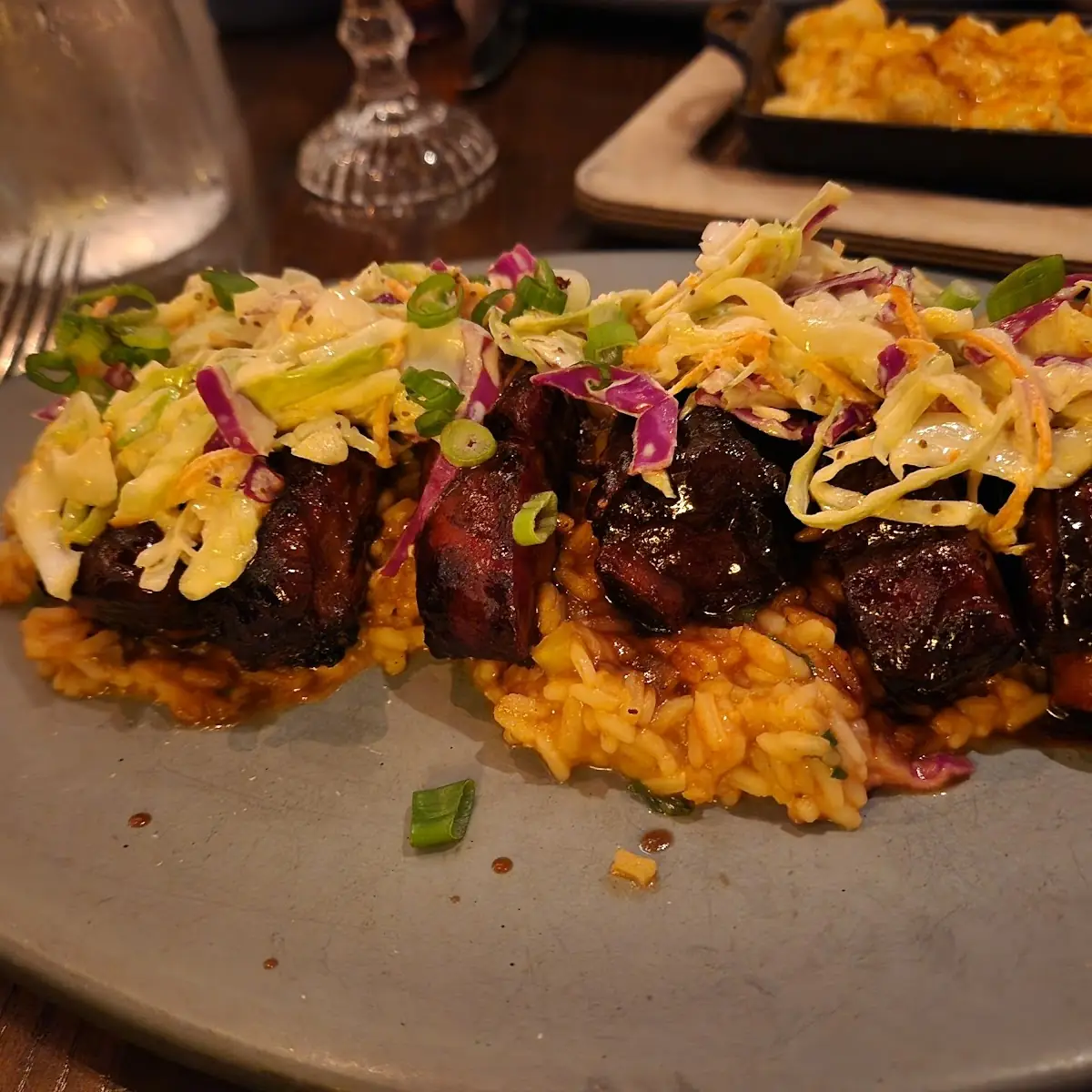 Pork Ribs with Cole Slaw