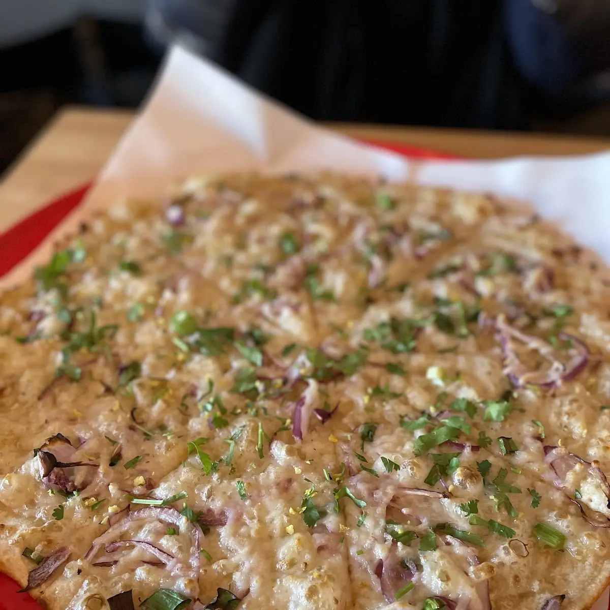 Vegan Pizza with Vegan Cheese