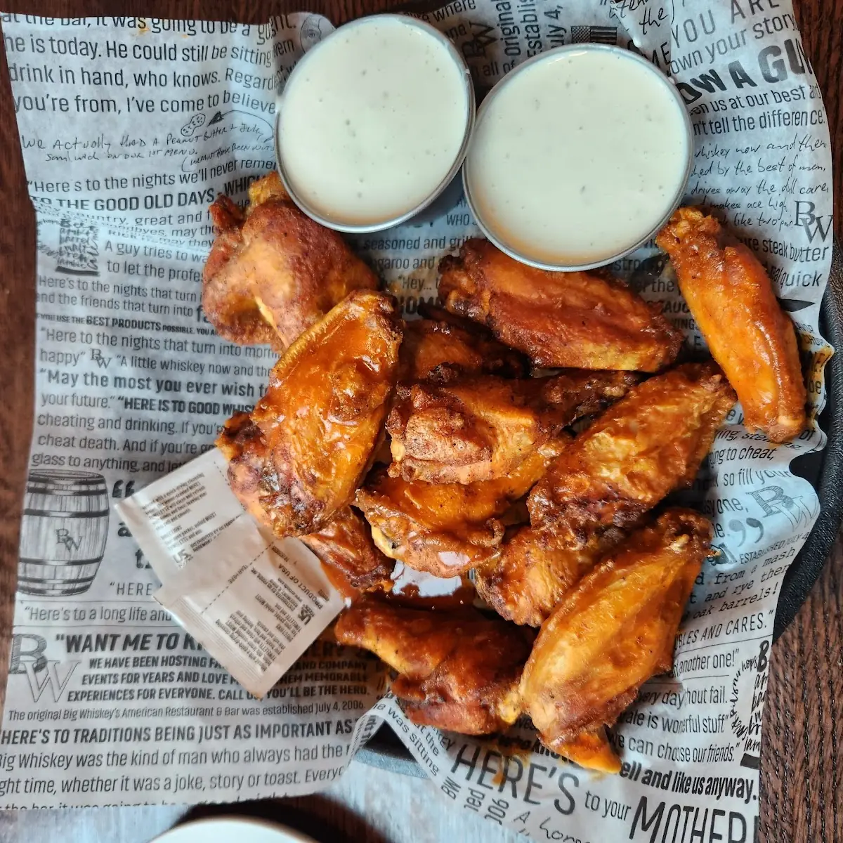 Wings with Thai Chili Sauce