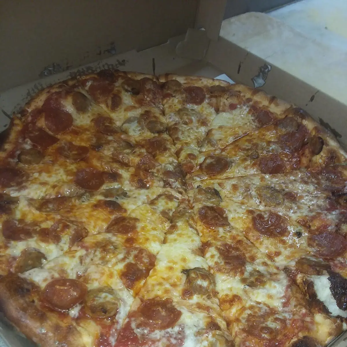 Pepperoni Sausage Pizza