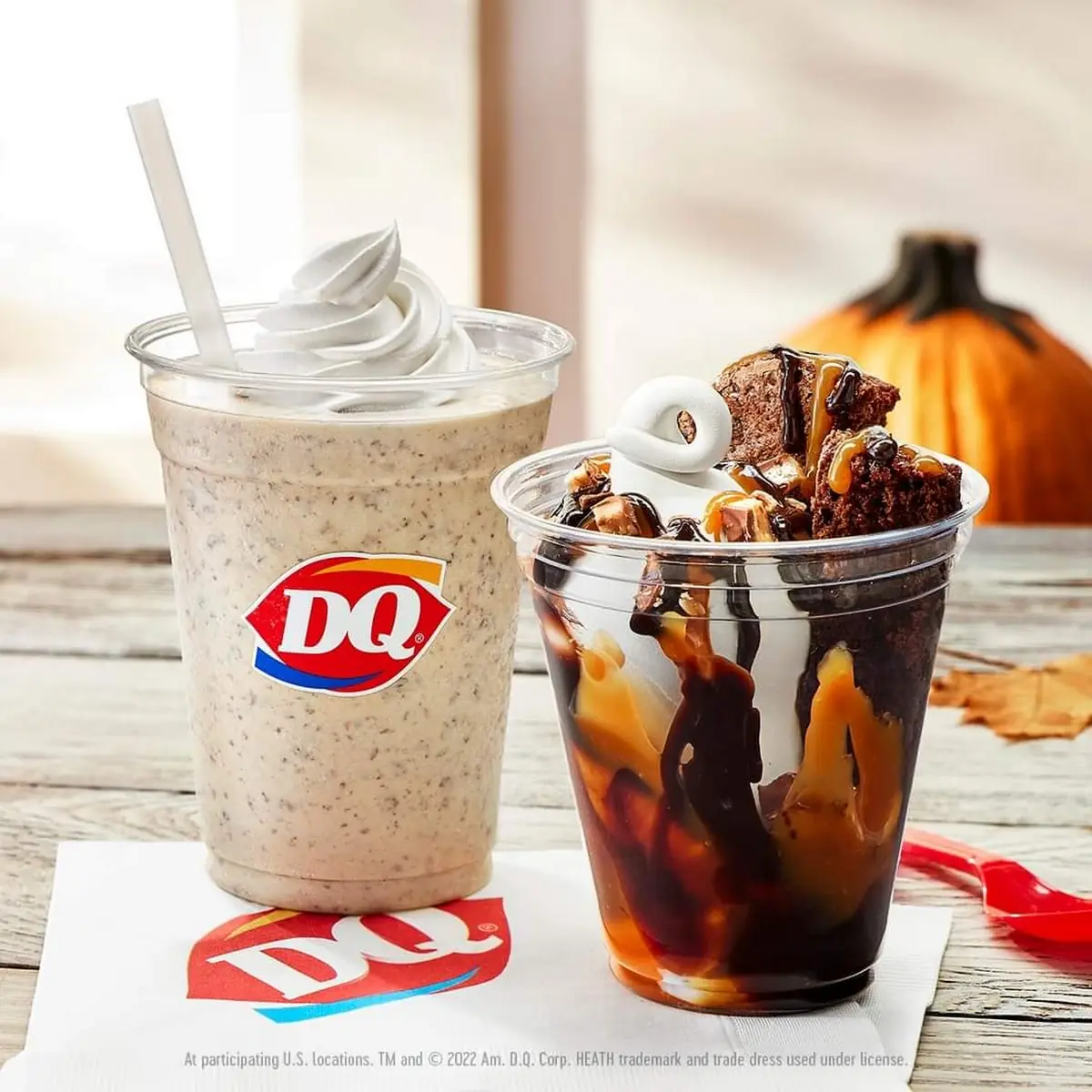 Oreo Fudge Brownie Blizzard
