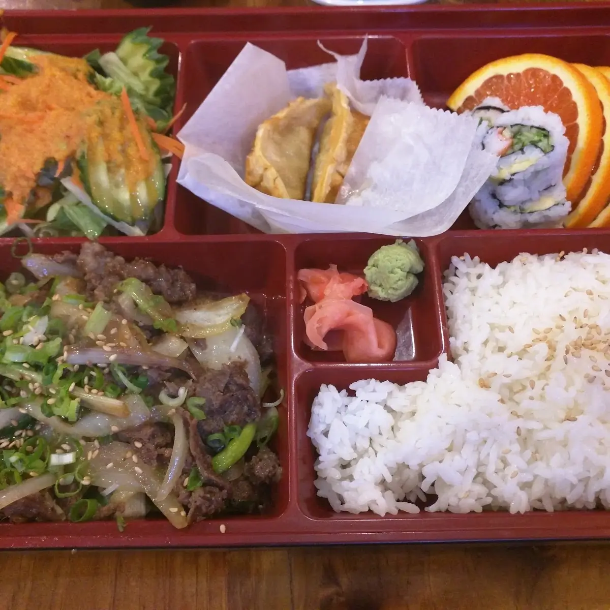 Beef Bulgoki Bento Box