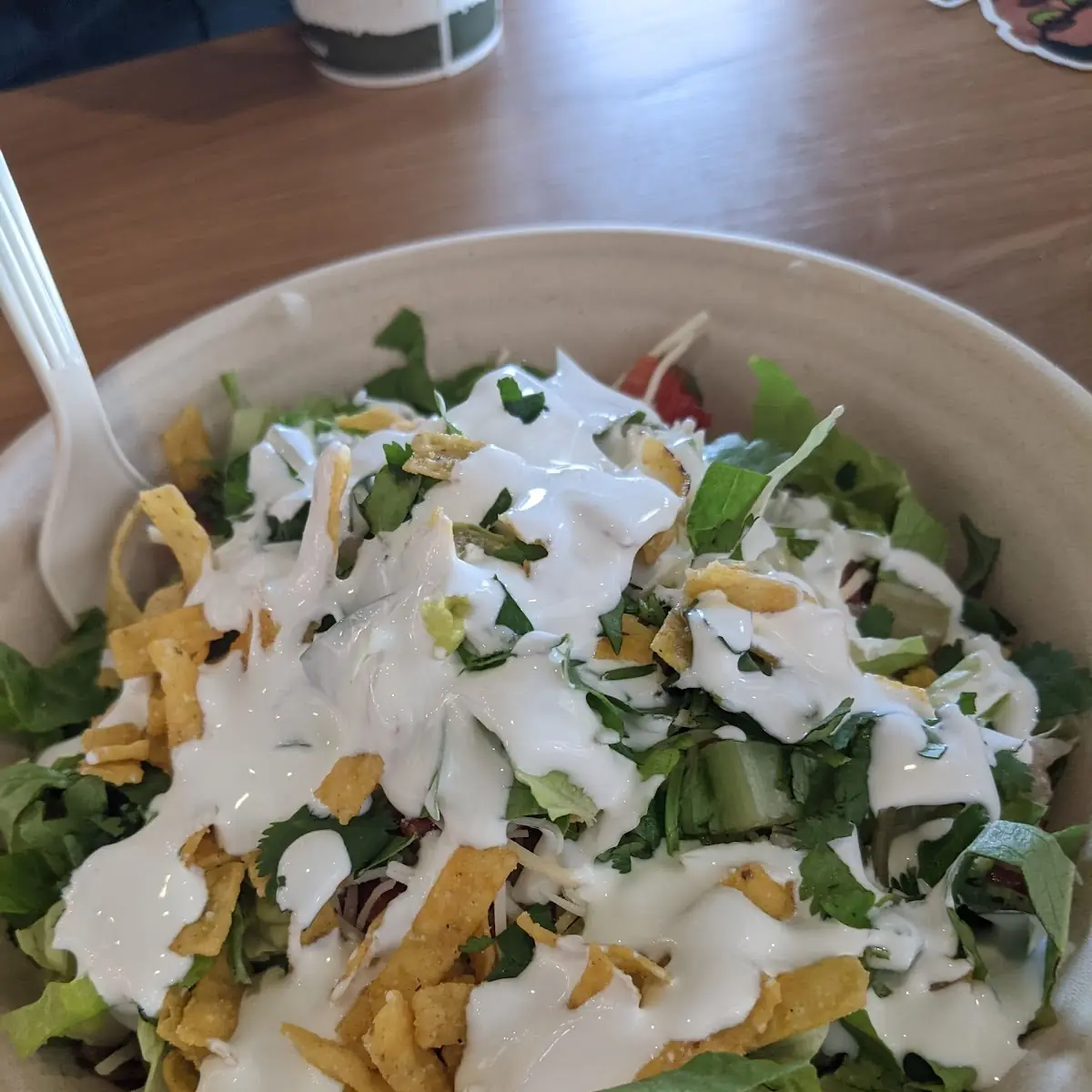 Chicken Bowl Extra Sour Cream