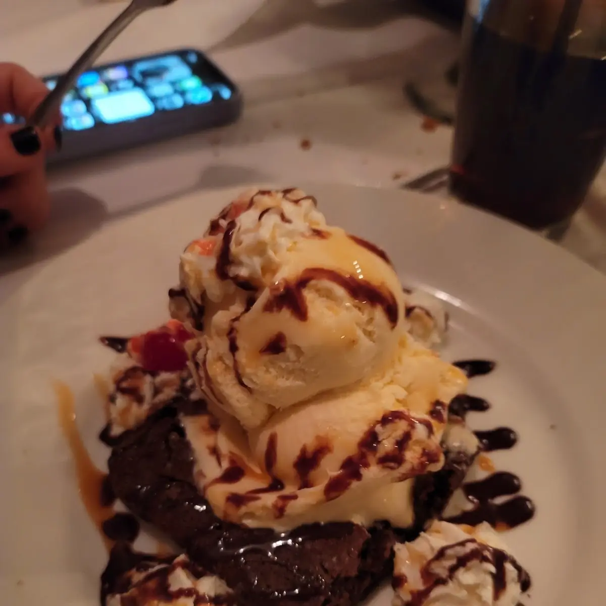 Brownie Sundae