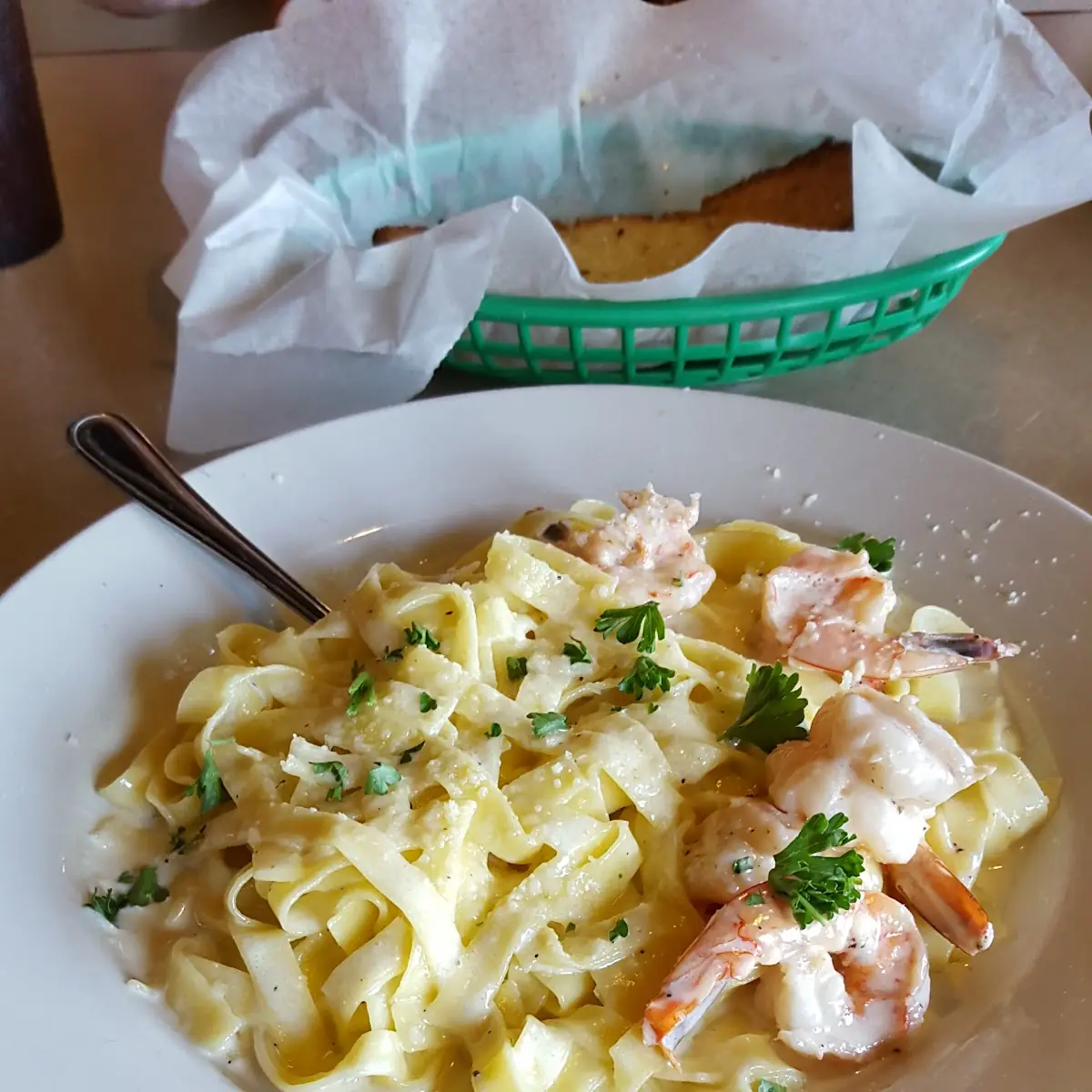 Shrimp Alfredo