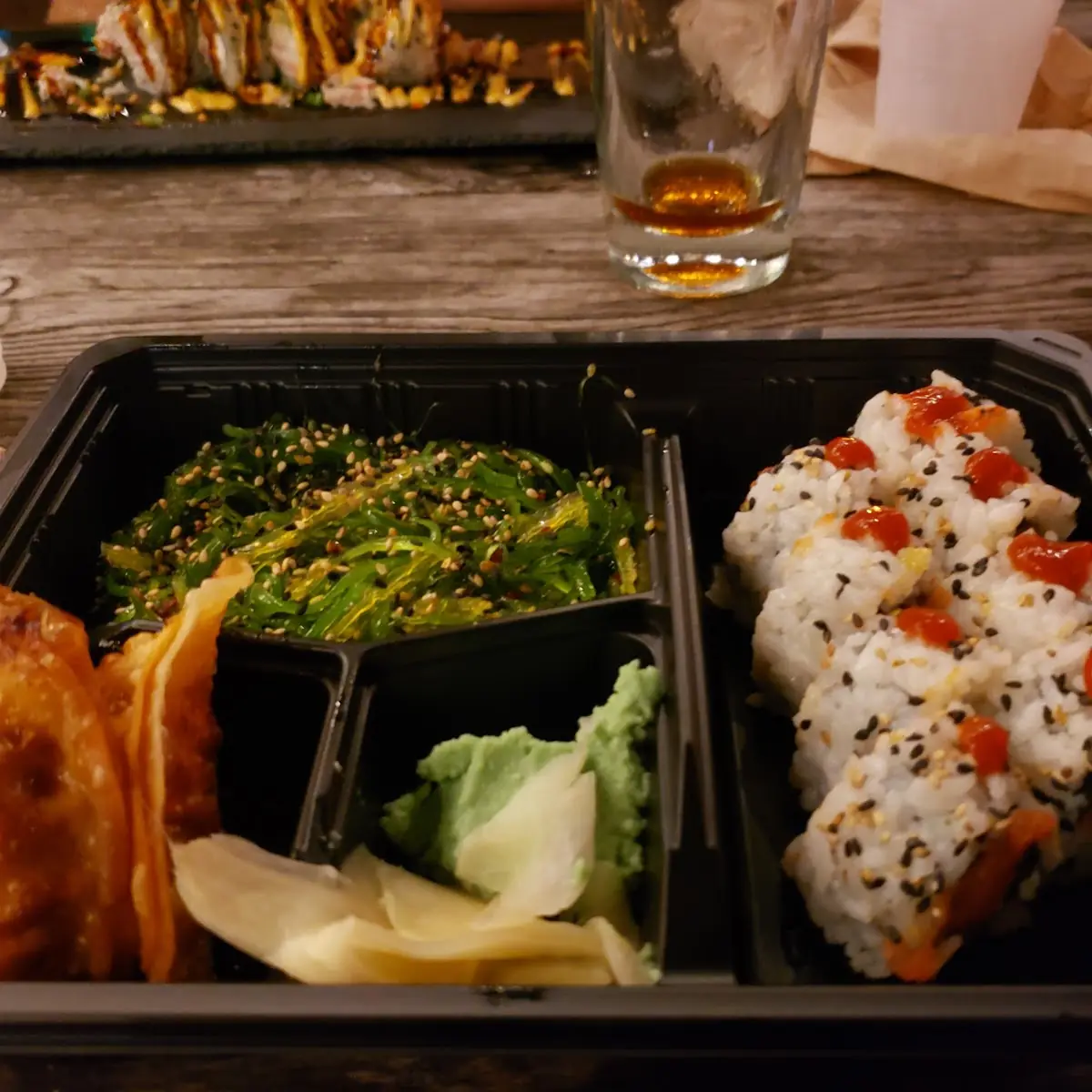 Spicy Tuna Roll Bento Box