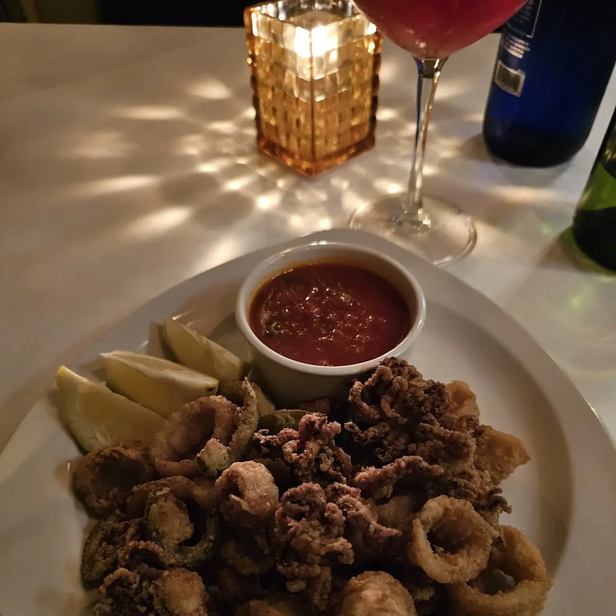 Crispy Calamari Salad