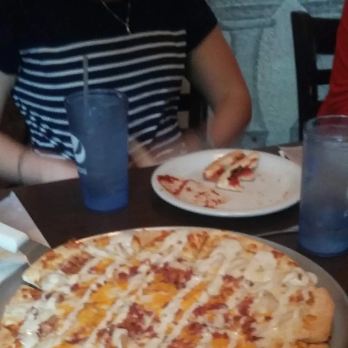 Chicken Bacon Ranch Pizza