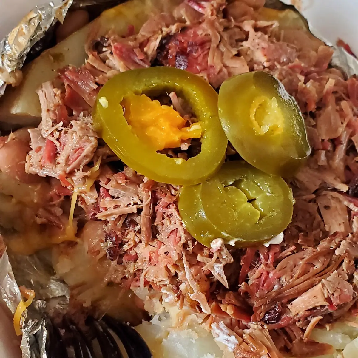 Brisket Baked Potato