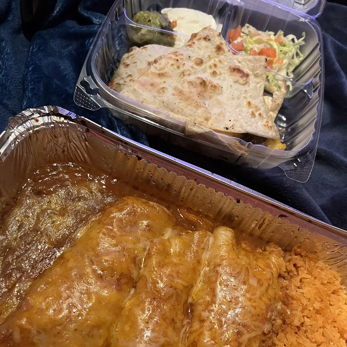 Cheese Enchiladas Beans N Rice