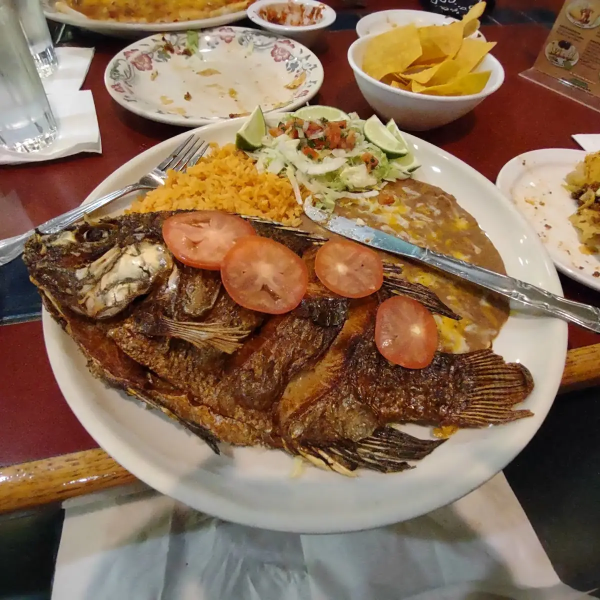 Deep Fried Whole Tilapia