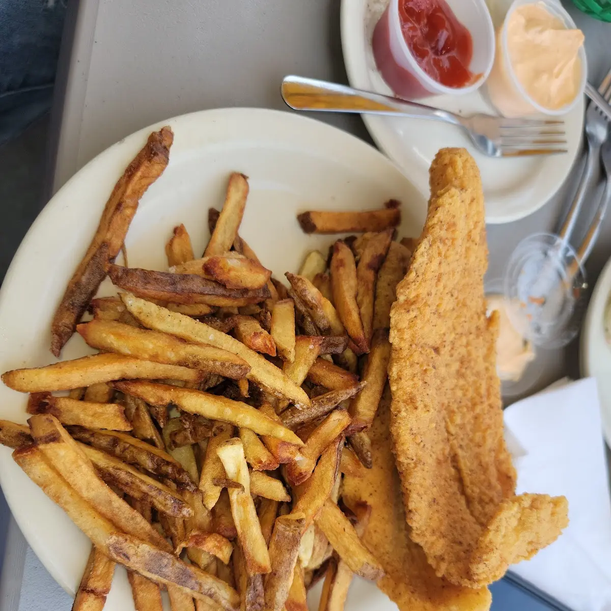 Catfish and Fresh Cut Fries