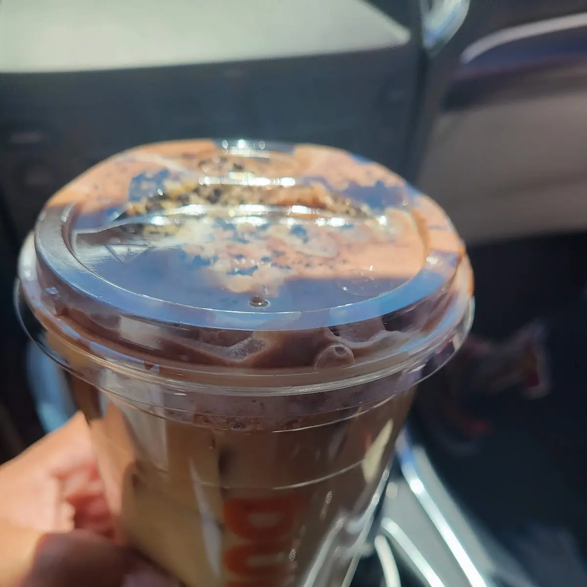 Caramel Chocolate Cold Brew w Chocolate Cold Foam
