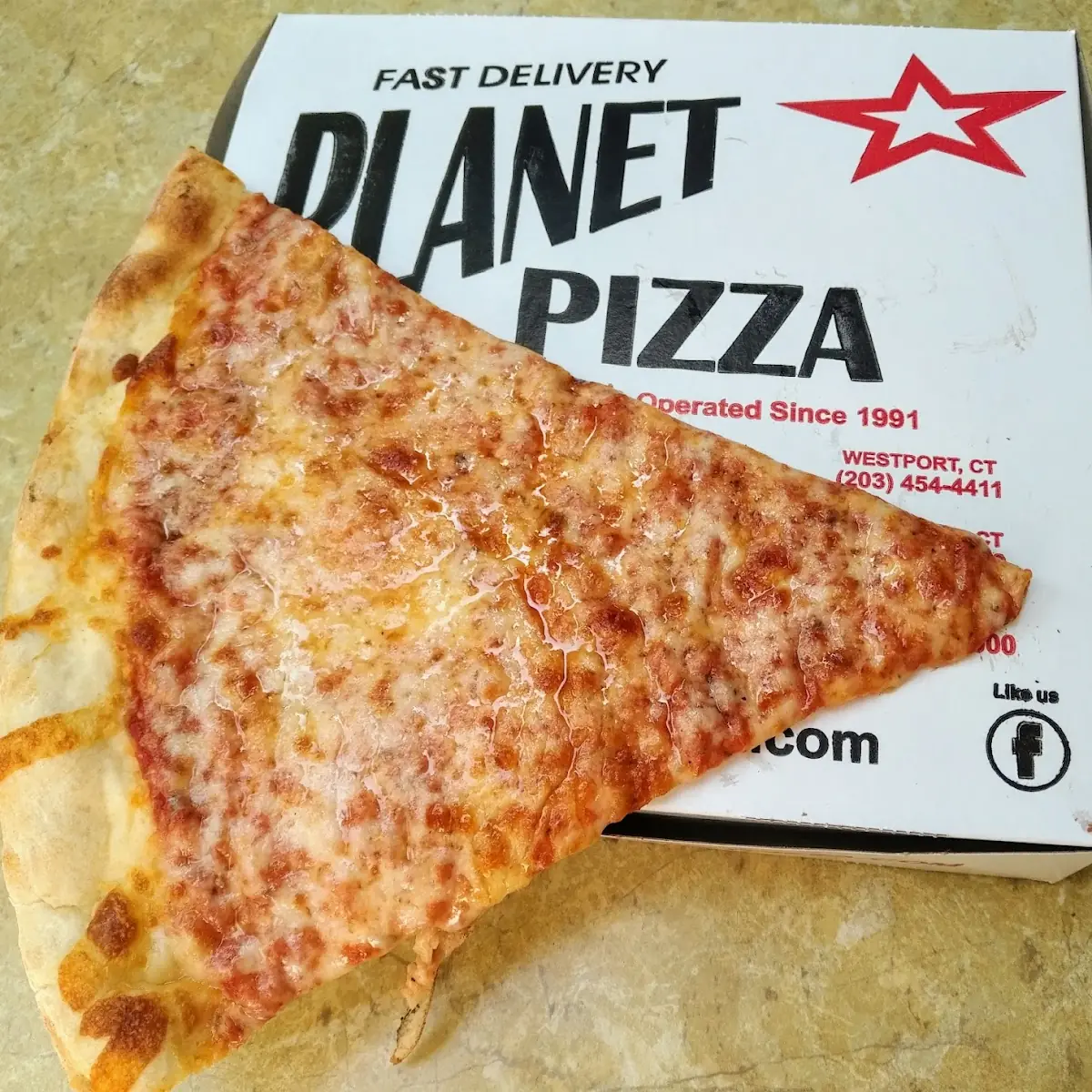 Slice of Cheese Pizza