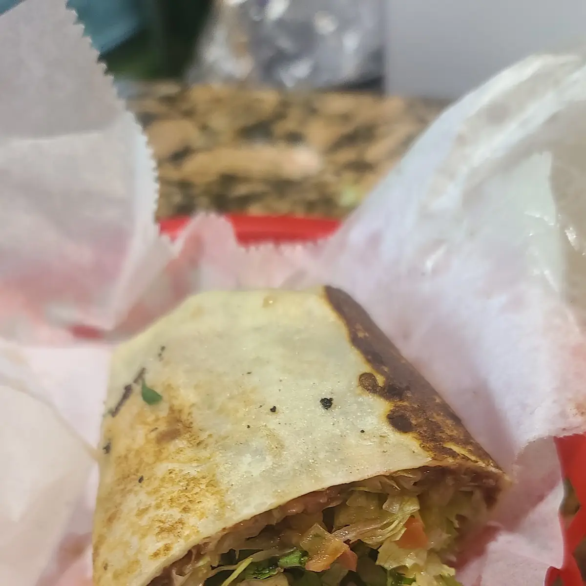 Loaded Bean Burrito