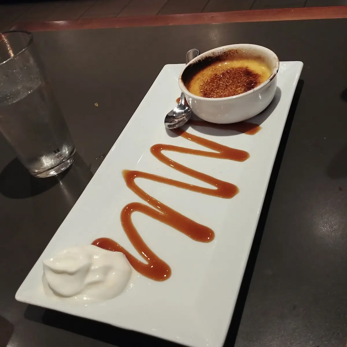 Creme Brulee, Sandbar Waterfront Grill