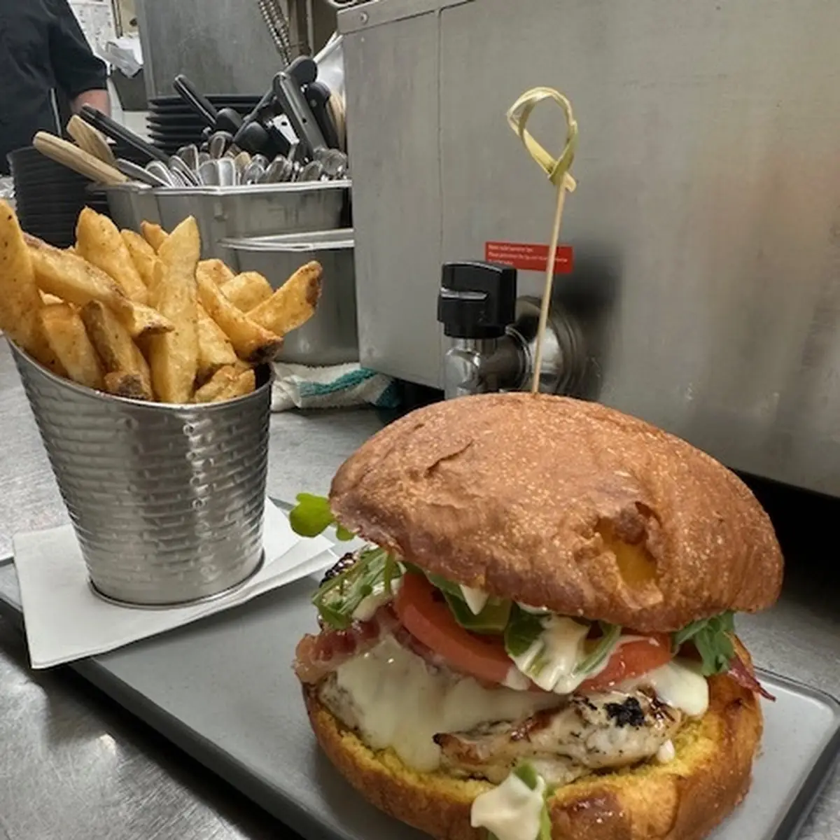 Dock Burger, Sandbar Waterfront Grill