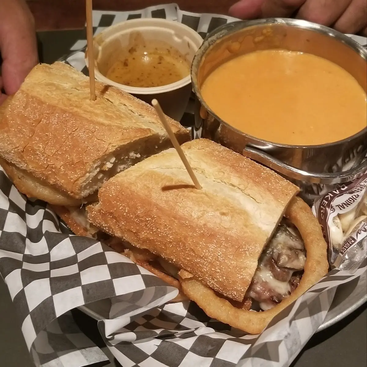 Steak Sandwich, Sandbar Waterfront Grill