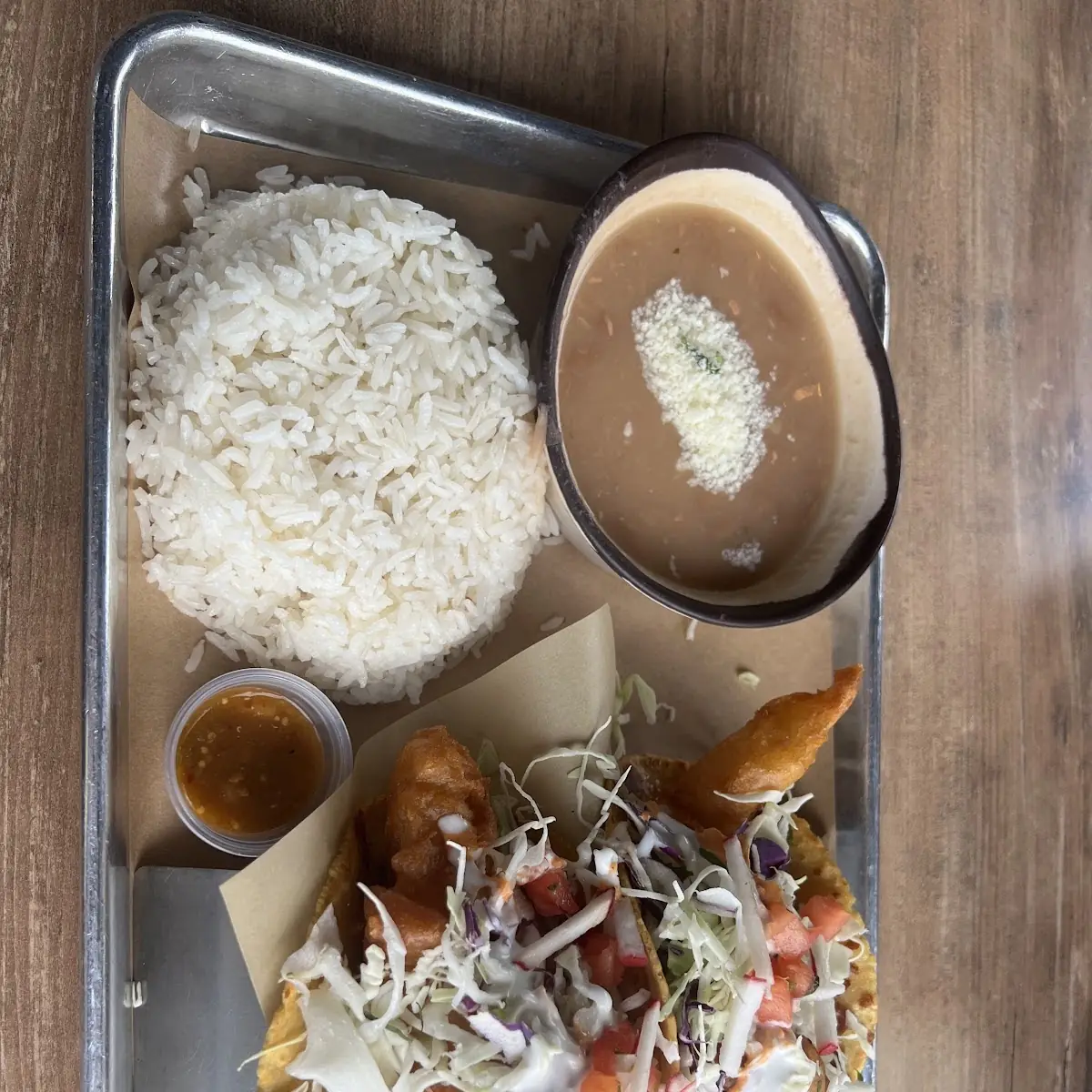 Fish Tacos Plate