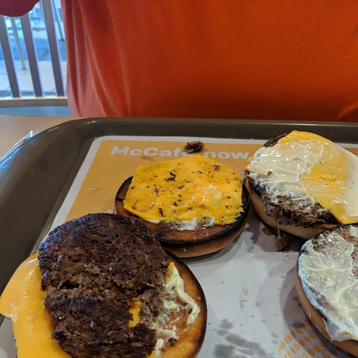 Burnt Steak Egg and Cheese Begal