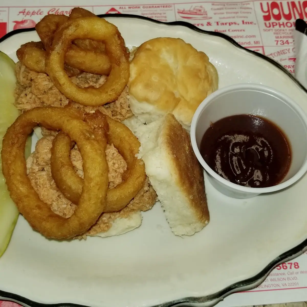 Pulled Chicken Sandwich