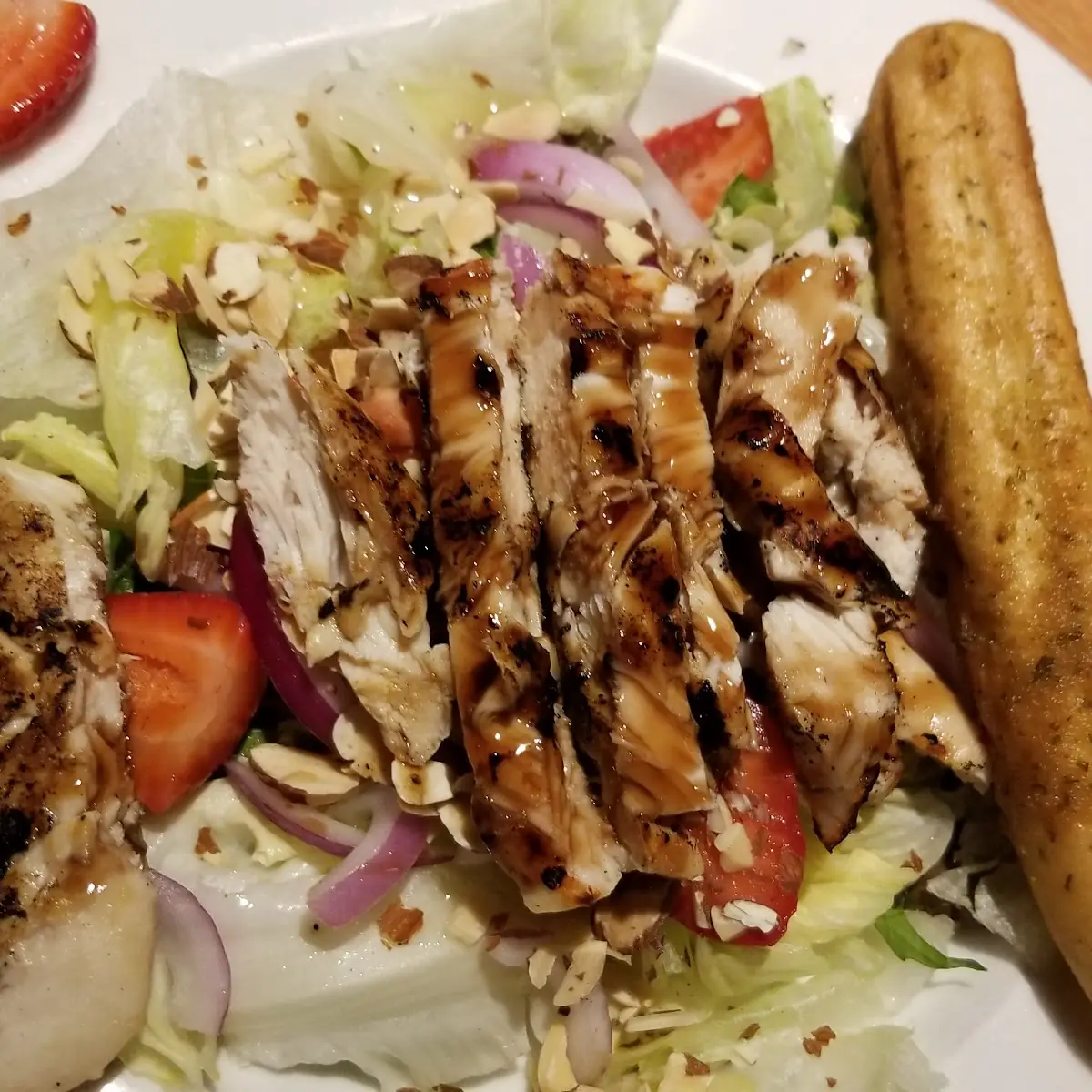 New Strawberry Balsamic Chicken Salad