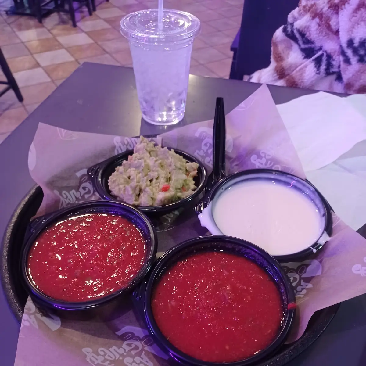 1- Cheese Quesadilla & Rice